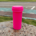 30 Dram Push Down Turn Vial Container Acrylic Plastic Storage Stash Jar Pill Bottle Case Tobacco Box